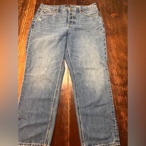 J. Crew High-Rise Straight Blue Jeans Straight Cut Premium Edition NWOT